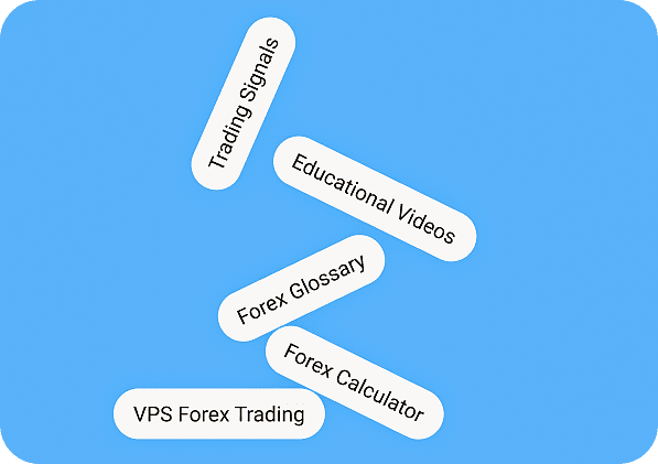 white tags with dark text